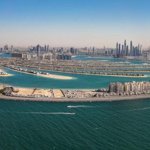 a city next to the water